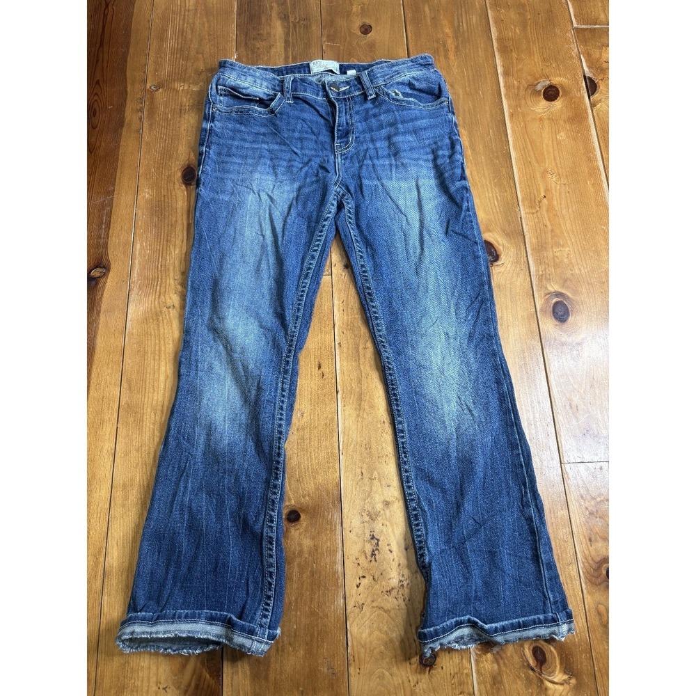 BKE Denim Stella Bootcut Jeans Womens 28R Mid Rise Medium Wash